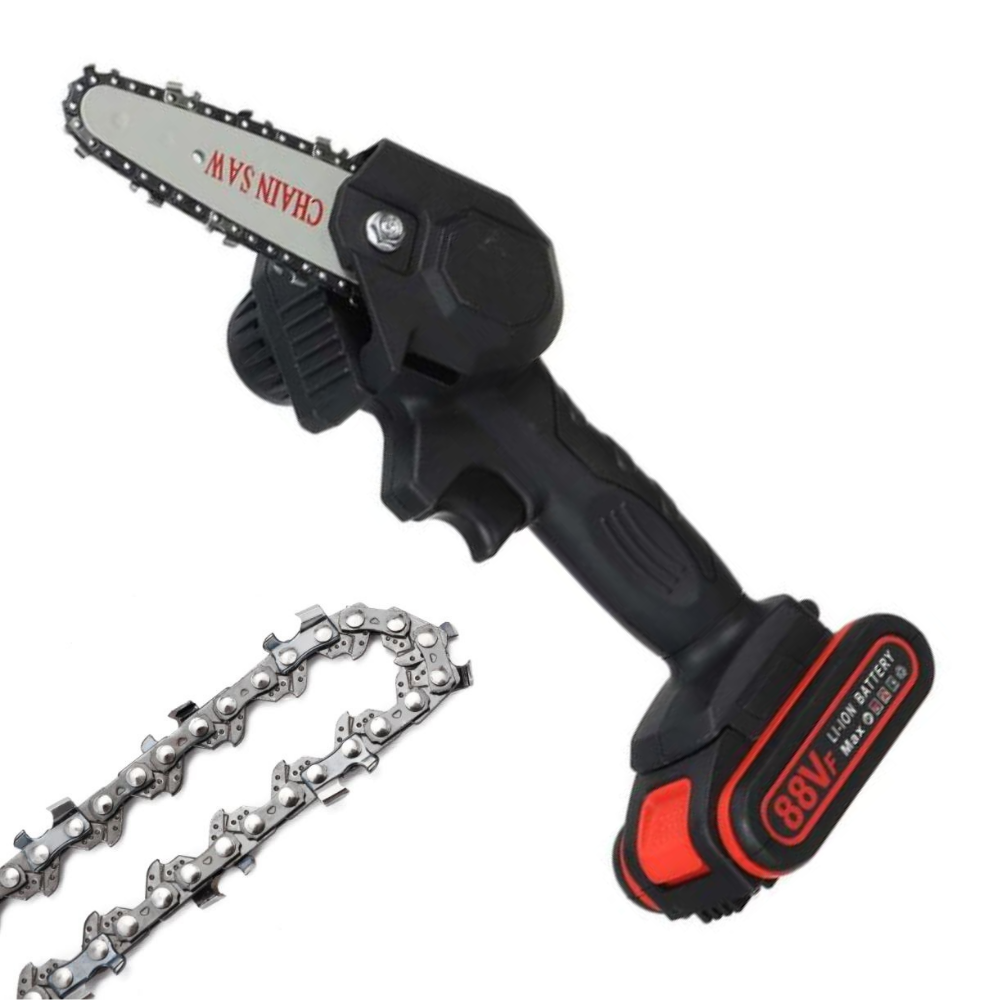 HandyPRO Battery-Powered Electric Chainsaw | Efficient and fast cutting and sawing!