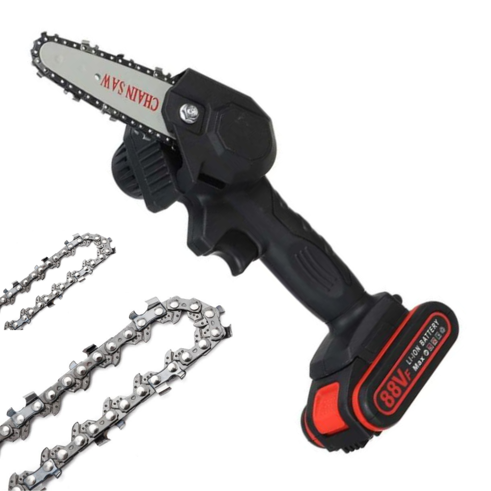 HandyPRO Battery-Powered Electric Chainsaw | Efficient and fast cutting and sawing!