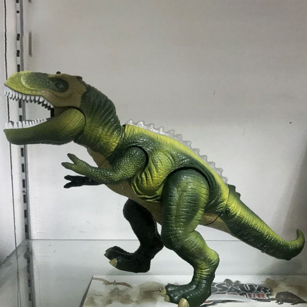 Kontroller T-Rex dinosaurer med LED-belysning
