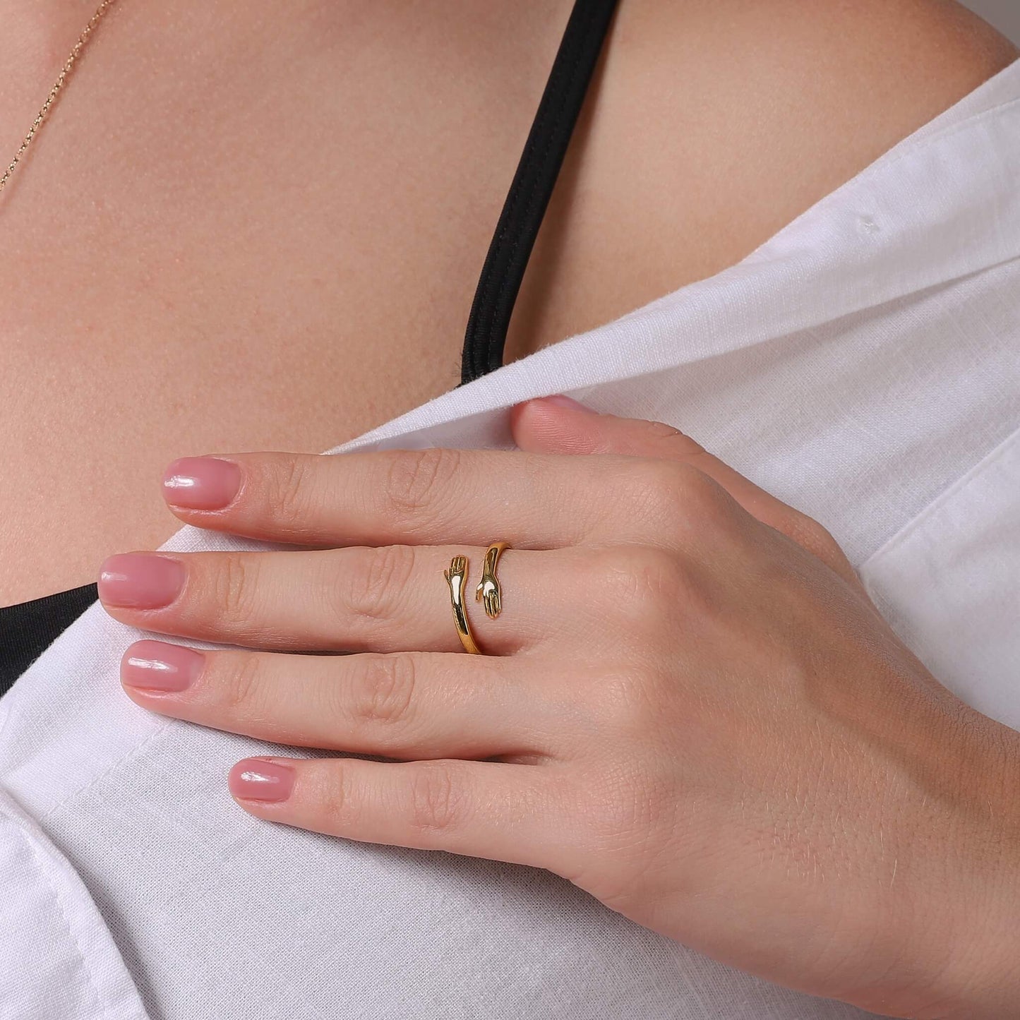 Norvo | Jewelance Hugring: Justerbar Klem Stil Lovering