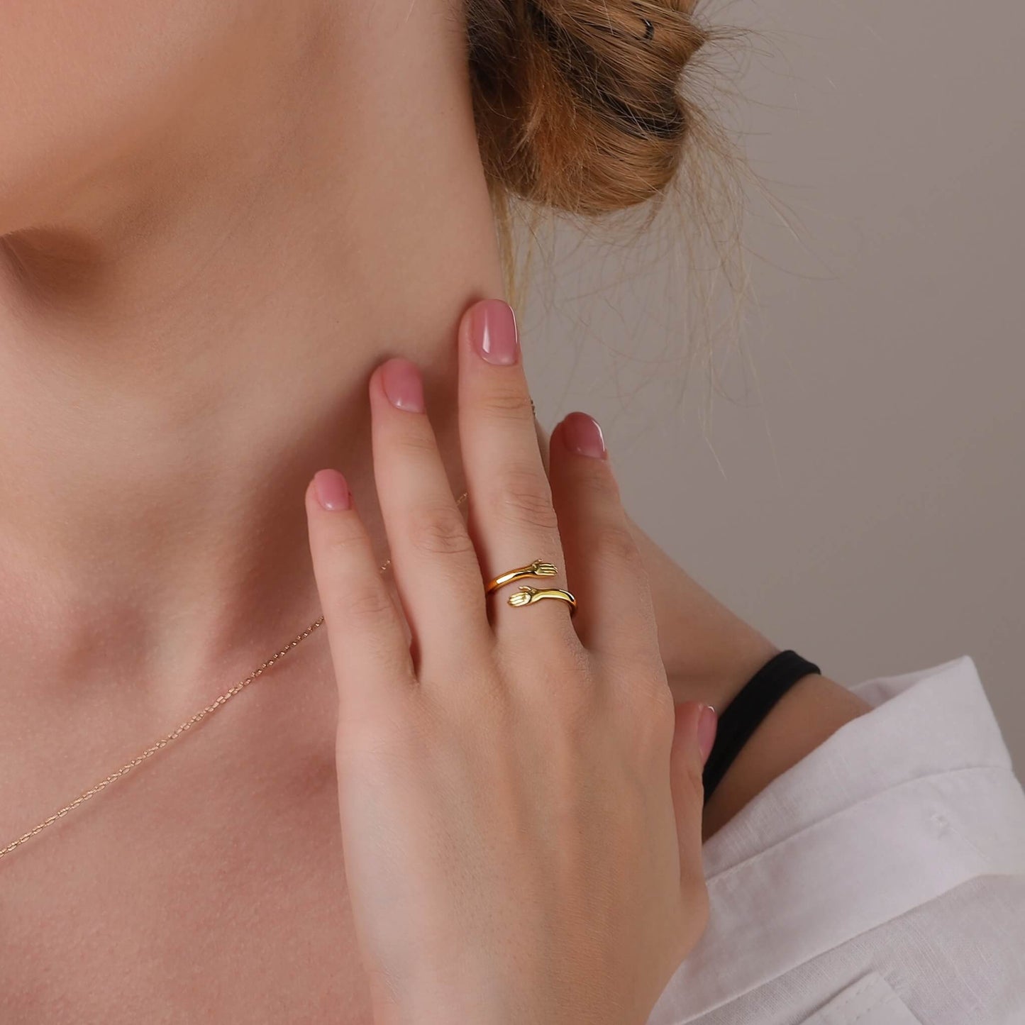 Norvo | Jewelance Hugring: Justerbar Klem Stil Lovering