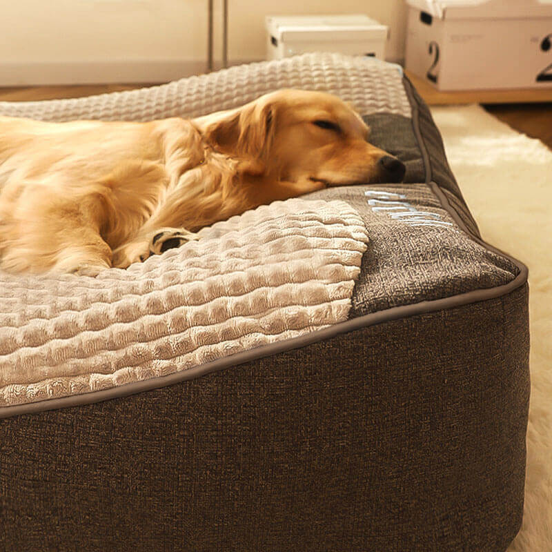 Norvo | Tykk ripebeskyttende ryggbeskyttelse hundeseng