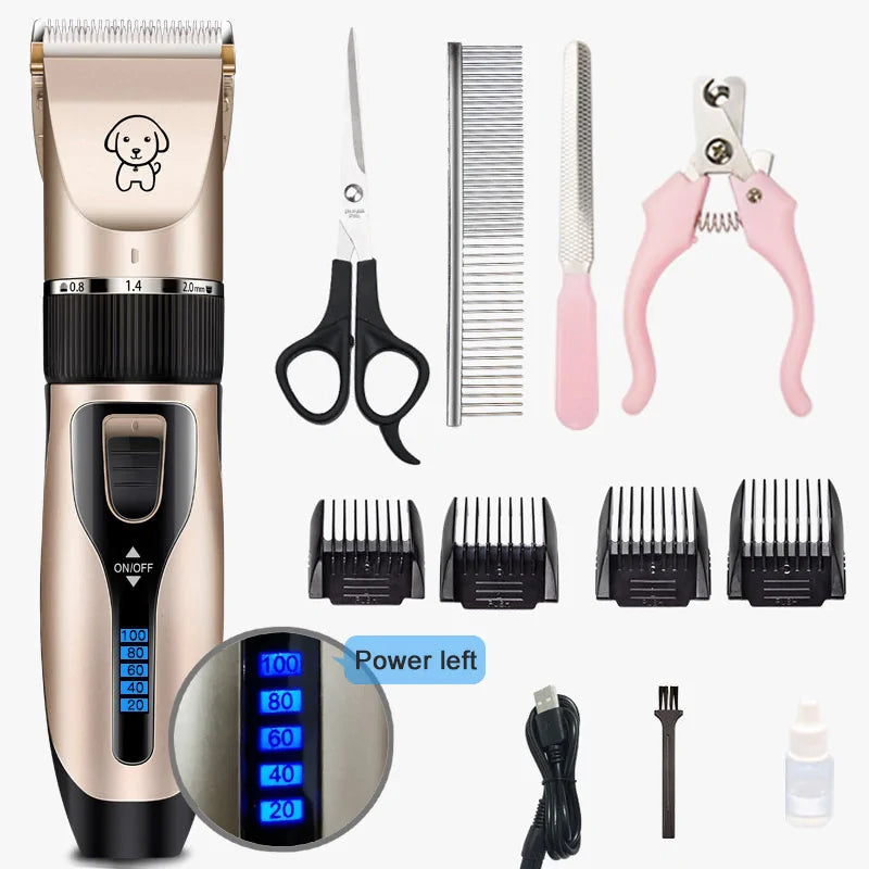 Norvo | Opladbar pelsklipper grooming sett