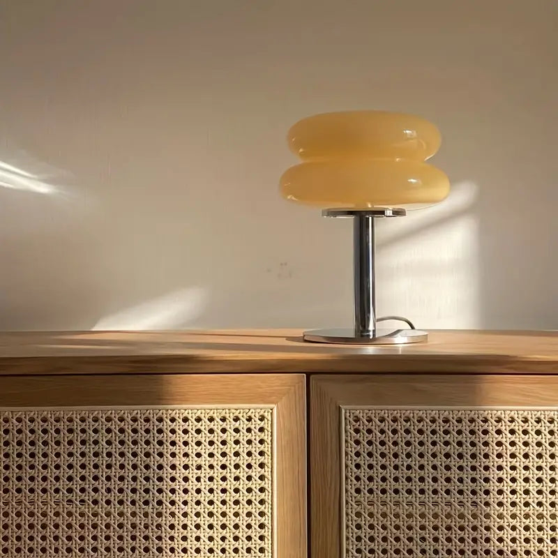 Norvo | Bord Av Blåst Glass - Håndverksmessig Eleganse