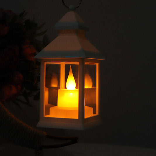 Norvo | Halloween Horror Flame Lantern LED Bordhengende Dekorasjoner Lampe