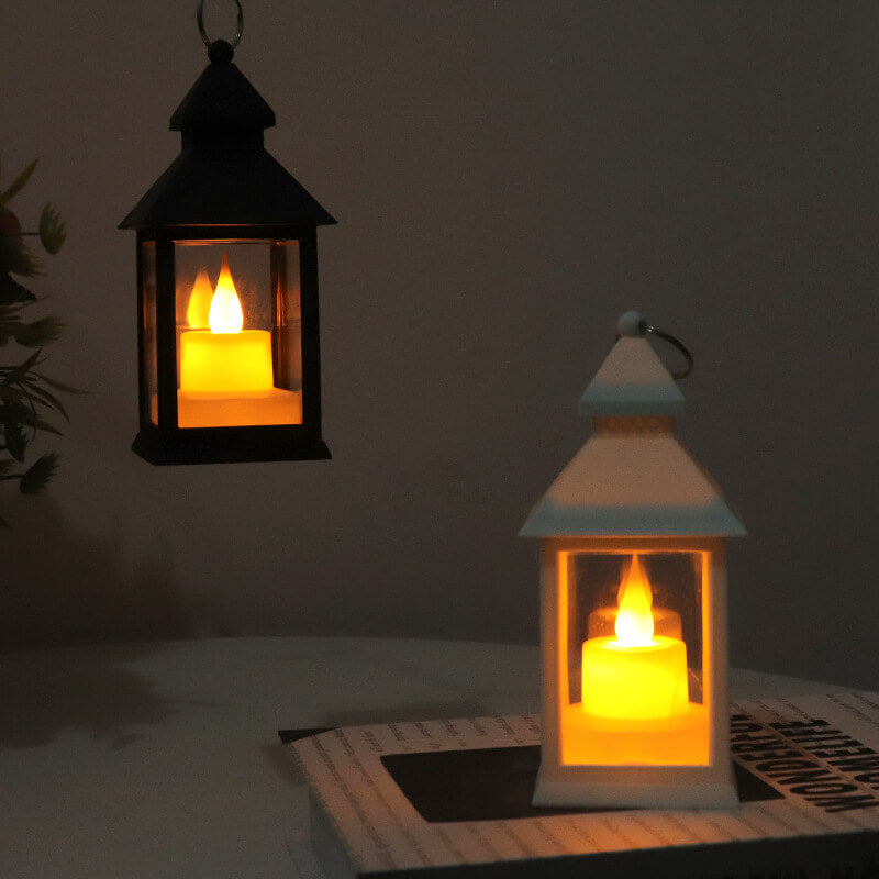 Norvo | Halloween Horror Flame Lantern LED Bordhengende Dekorasjoner Lampe