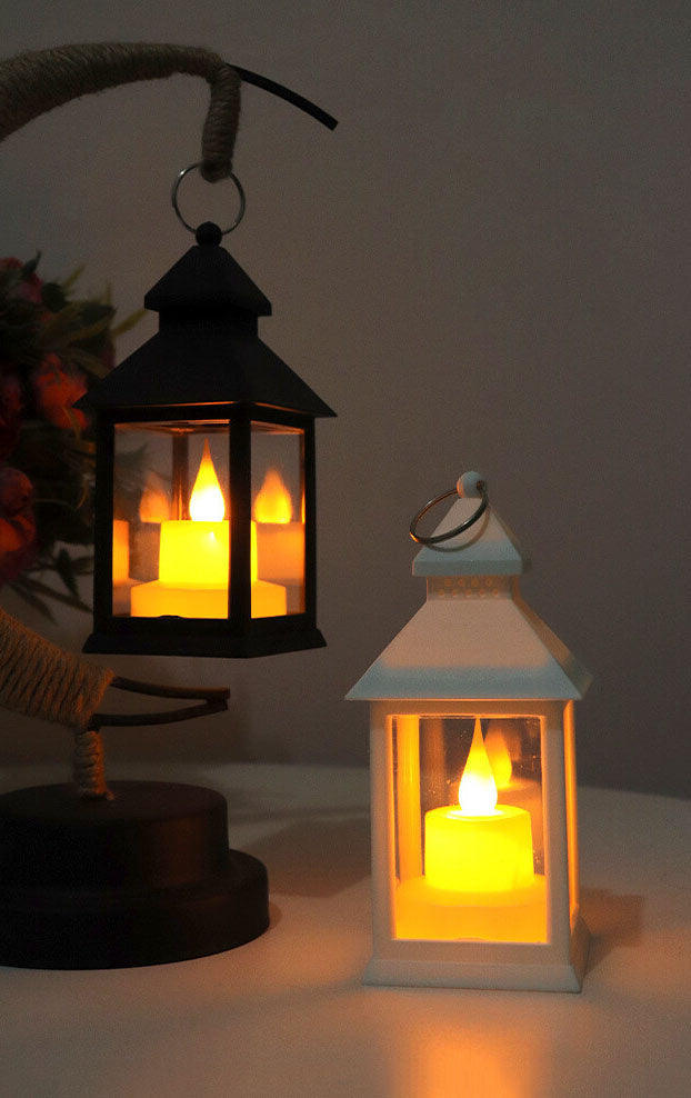 Norvo | Halloween Horror Flame Lantern LED Bordhengende Dekorasjoner Lampe