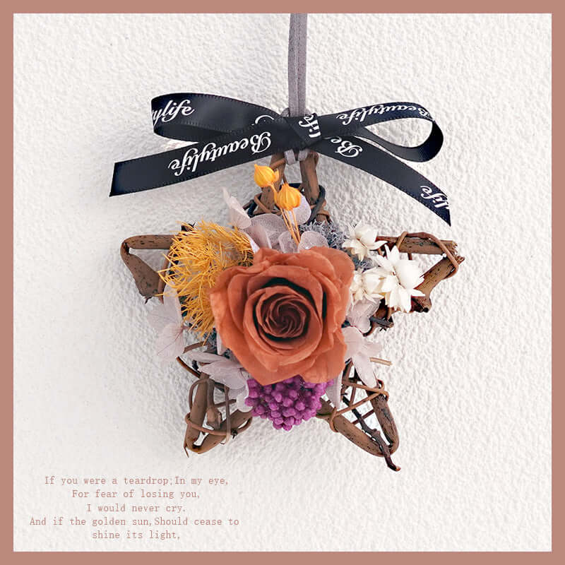 Norvo | Fargerike Beholdte Blomster DIY Sett for Kreative Bil Dekorasjoner