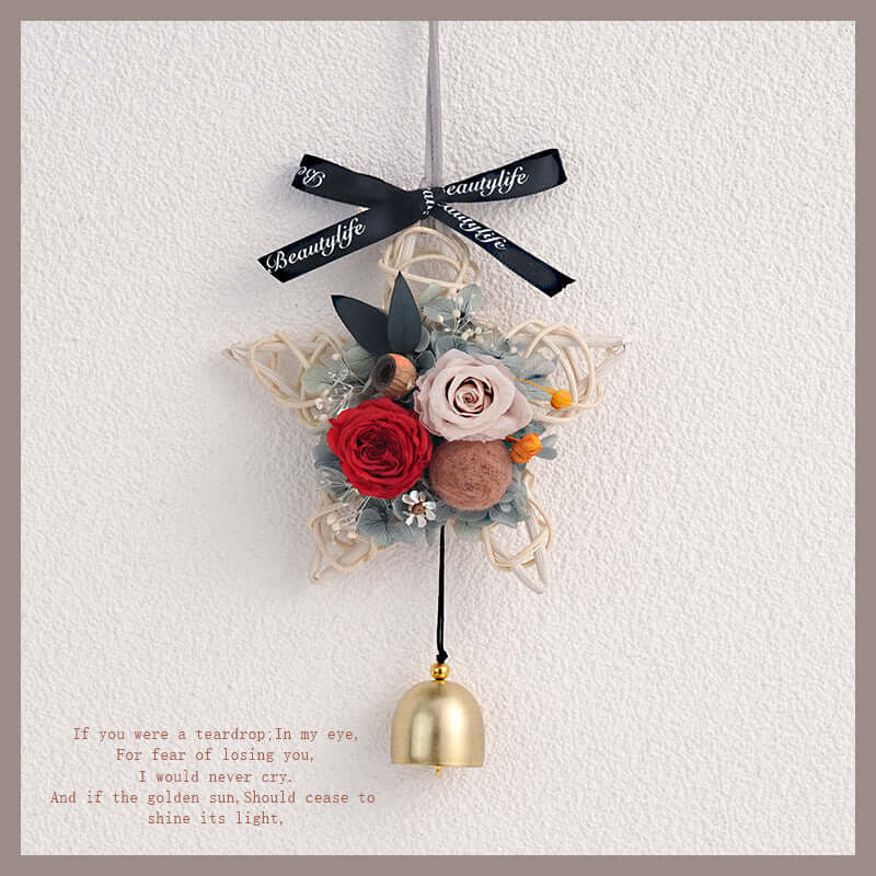 Norvo | Fargerike Beholdte Blomster DIY Sett for Kreative Bil Dekorasjoner