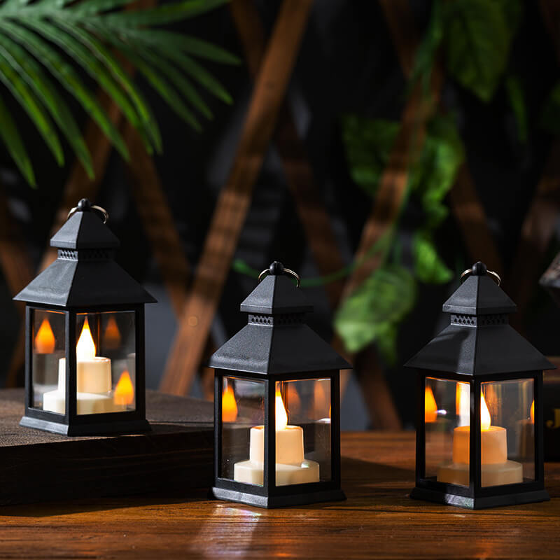 Norvo | Halloween Horror Flame Lantern LED Bordhengende Dekorasjoner Lampe