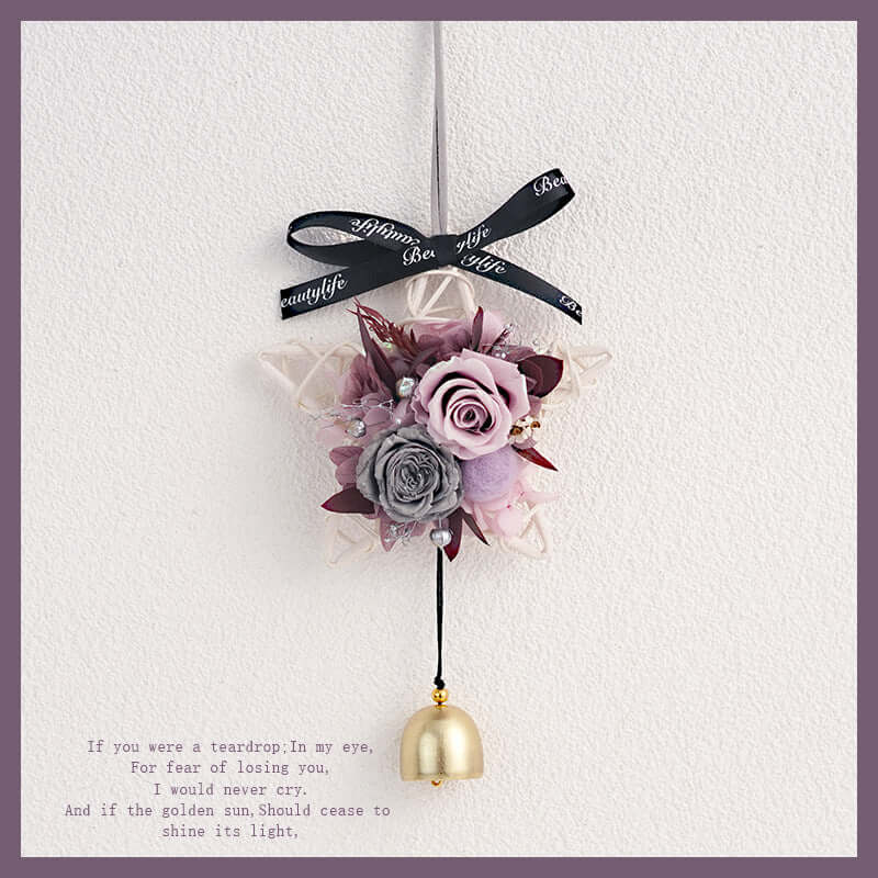 Norvo | Fargerike Beholdte Blomster DIY Sett for Kreative Bil Dekorasjoner
