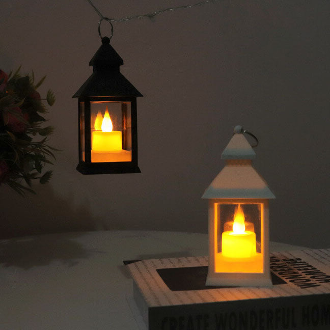 Norvo | Halloween Horror Flame Lantern LED Bordhengende Dekorasjoner Lampe