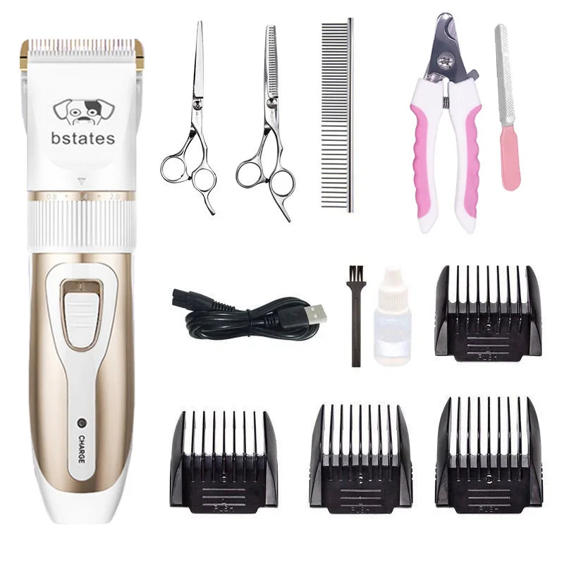Norvo | Opladbar pelsklipper grooming sett