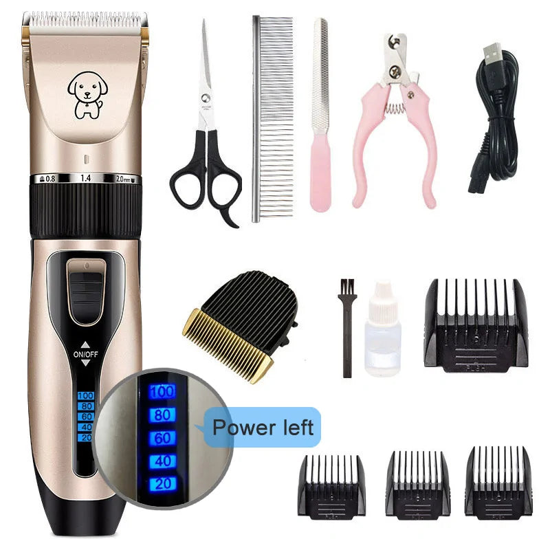 Norvo | Opladbar pelsklipper grooming sett