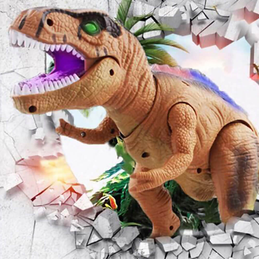 Kontroller T-Rex dinosaurer med LED-belysning