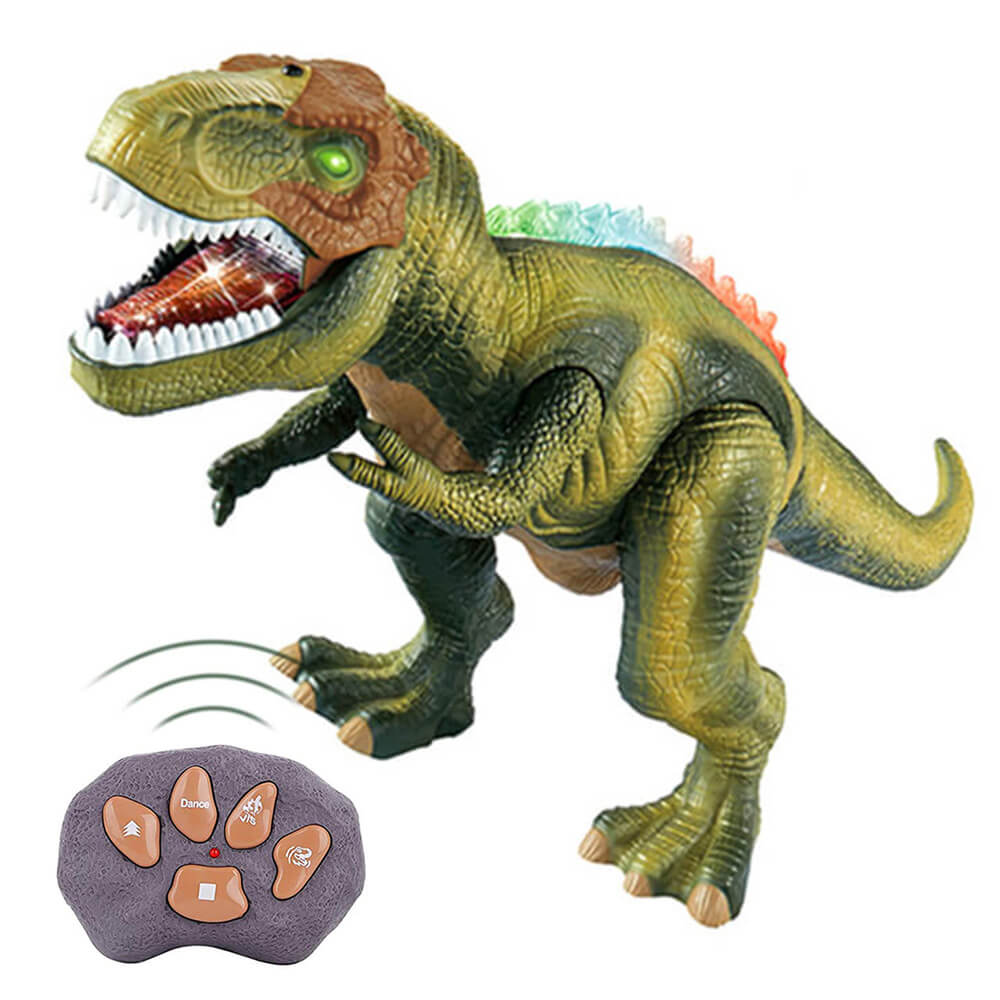 Kontroller T-Rex dinosaurer med LED-belysning