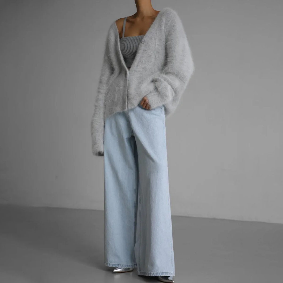Norvo | Cashmere cardigan med oversized snitt