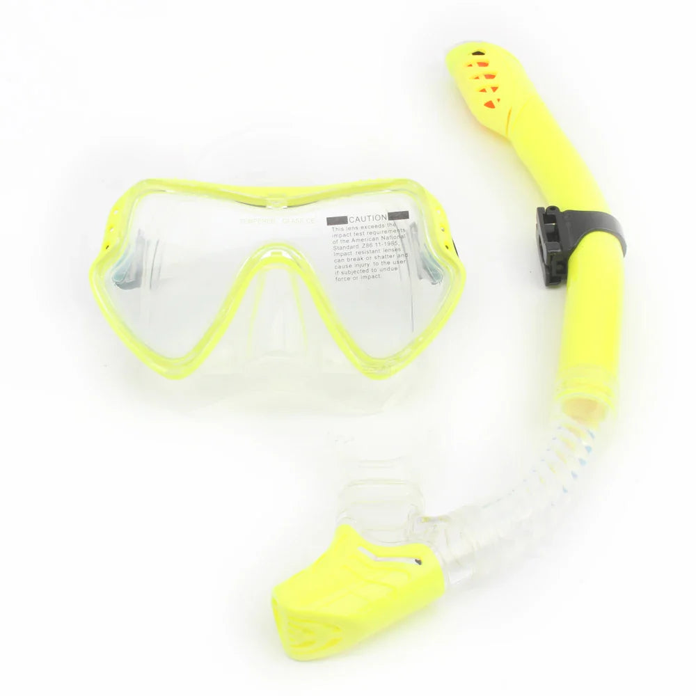 Norvo | Voksen Unisex Snorkling Dykkermaske Sett med Briller