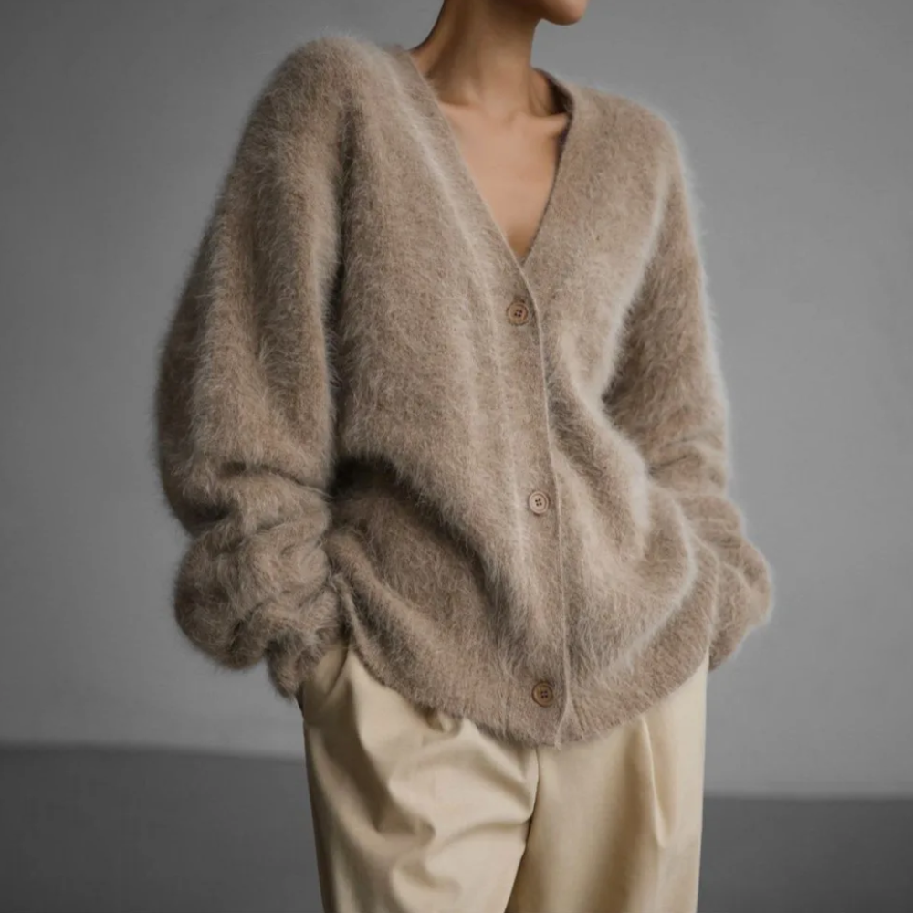 Norvo | Cashmere cardigan med oversized snitt