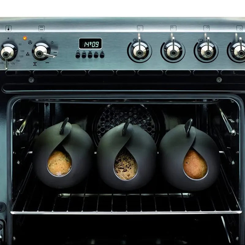 Norvo | Kreativ Silikon-Rister-Brødmaker-Dampkerne-Form - Kjøkken Kjøkkenverktøy (1 stk)