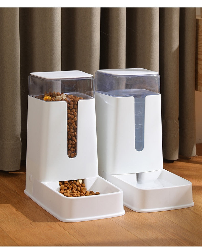 Norvo | Pet Bowl Automatisk Mat- og Vanndispenser