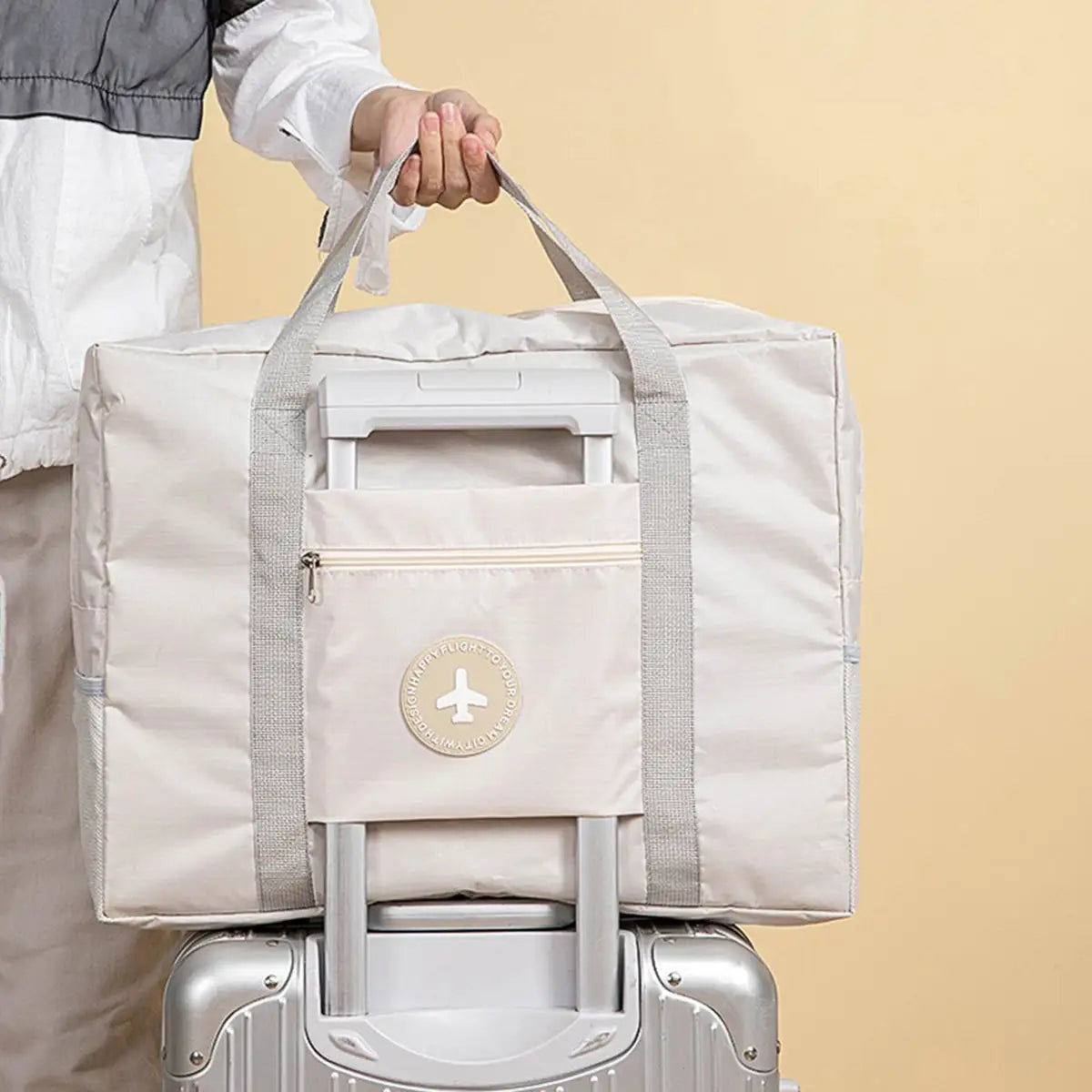 Norvo | VOYALITE Reise- og Oppbevaringsbag | Sammenleggbar & Trolley-kompatibel | Stor kapasitet med ekstra rom