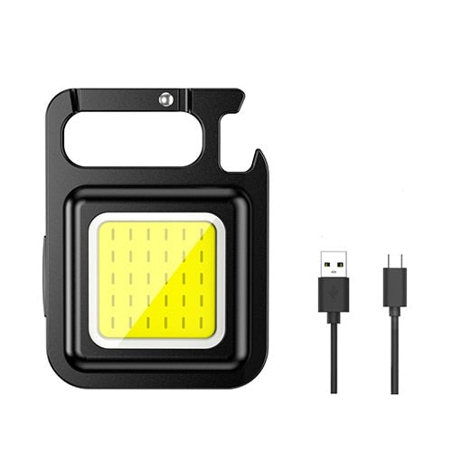 Norvo | LED Lommelykt på Nøkkelring – Lys Alltid for Hånden