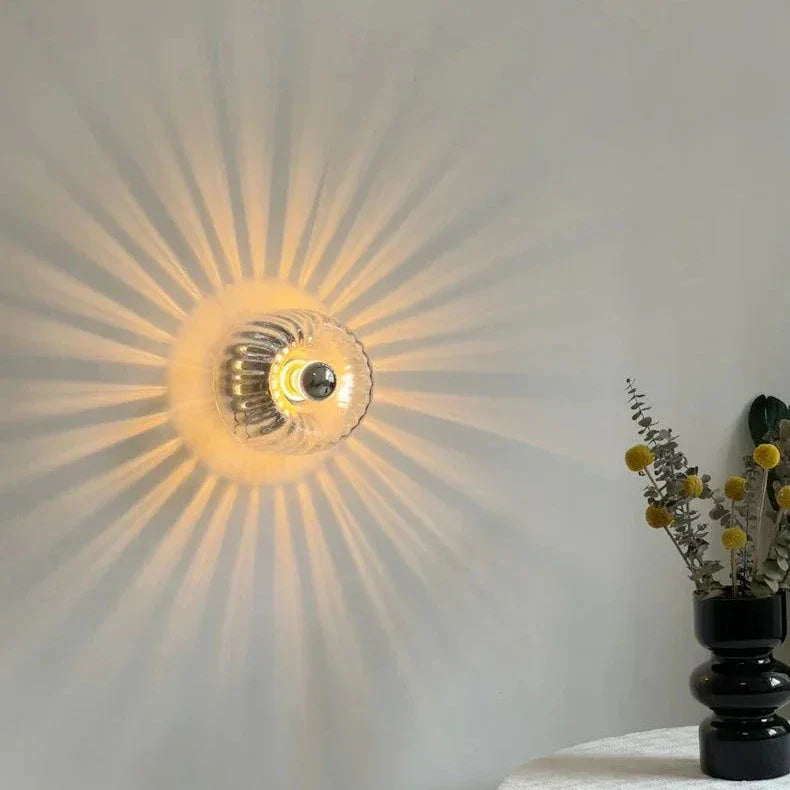 Skandinavisk Bauhaus vegglampe