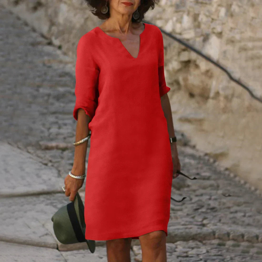 Norvo | Elegant Kneelength Dress