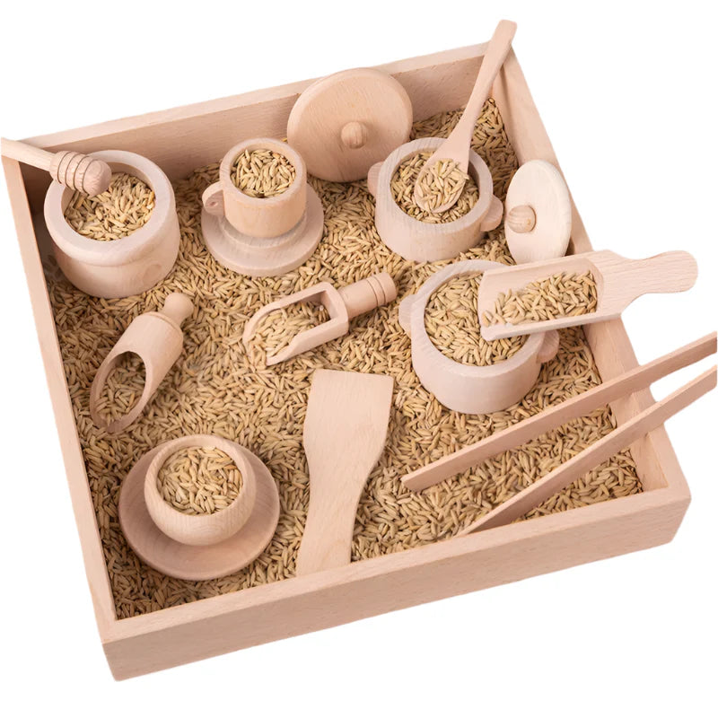 Norvo | EcoToys CookBuddy Tre Kjøkkensett | La unge kokker oppdage sitt talent - Utdannende og kreativ leke moro