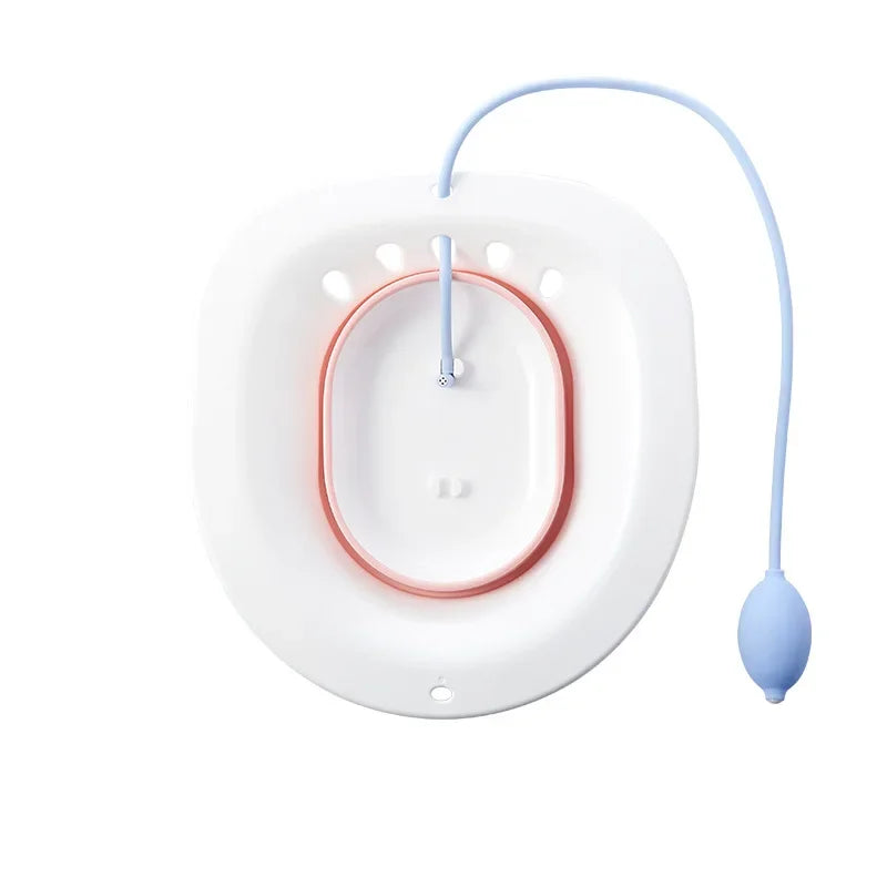 Norvo | Sammenleggbart bidet-badekar - Komfortabel sittebad for gravide kvinner, eldre mennesker, fødselspasienter og toalettmedisinskyllingstilbehør