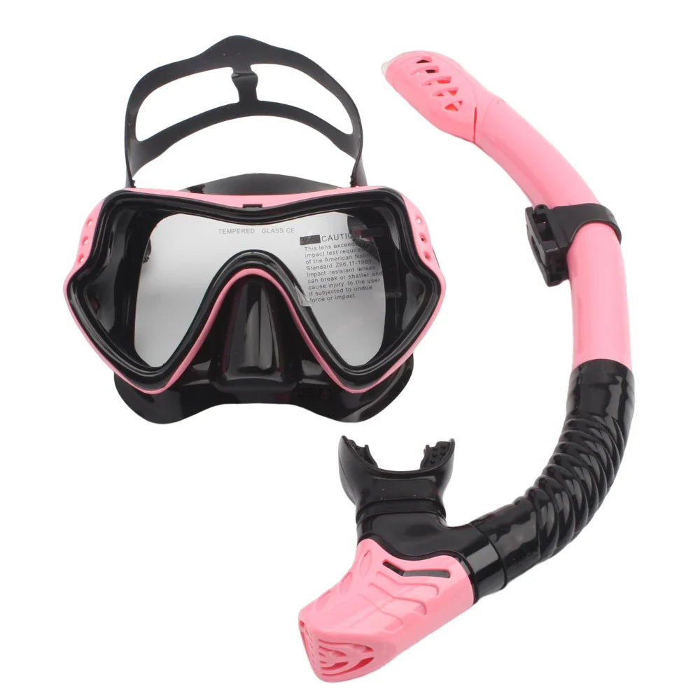 Norvo | Voksen Unisex Snorkling Dykkermaske Sett med Briller