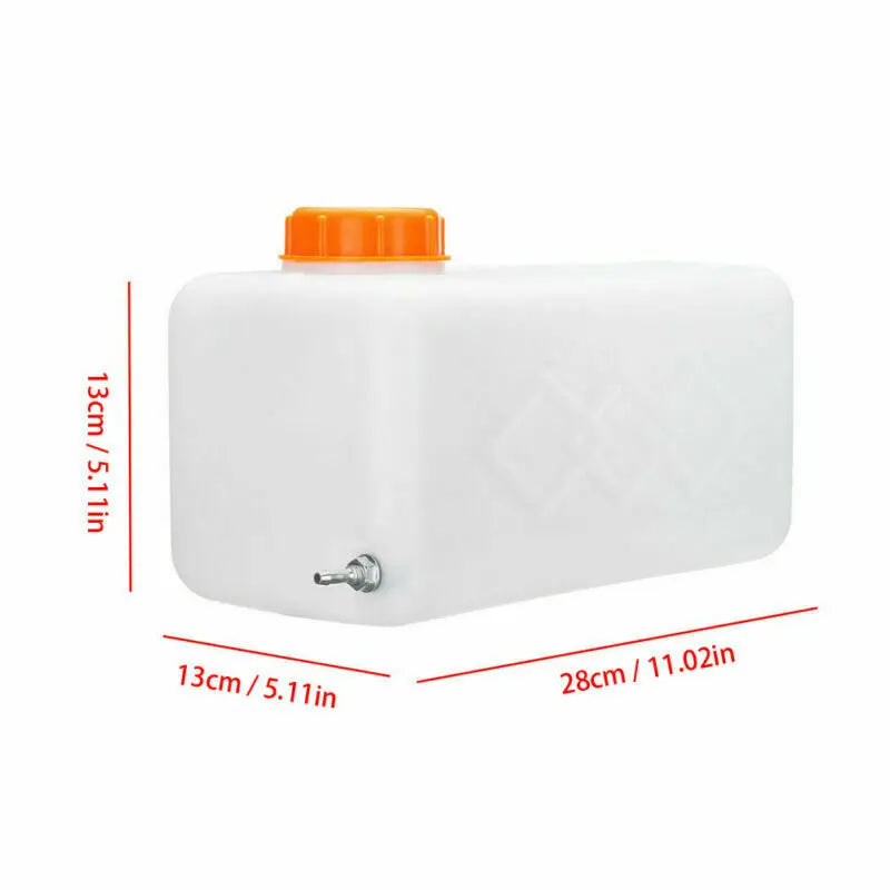 Norvo | 5,5 liter A66944 plastbil drivstoff olje bensintank | for bil lastebil luftdiesel parkvarmer | 28x13x13cm olje lager drivstofftanker