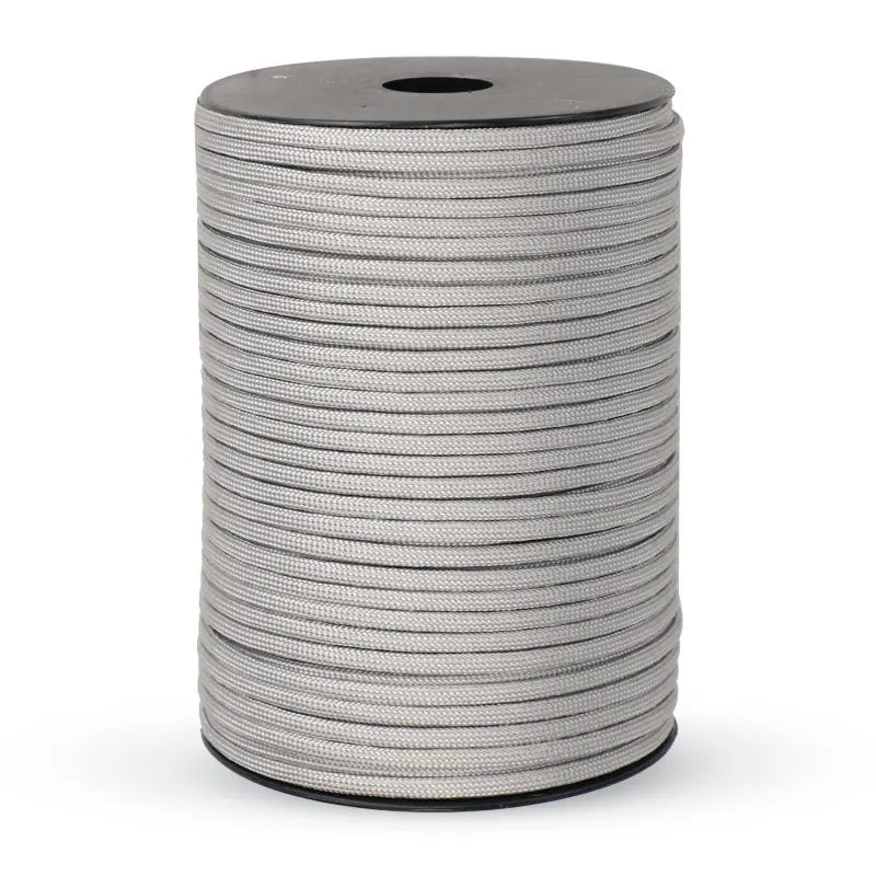 Norvo | 550 Militærstandard Paracord Seil: 100m 4mm Utendørs overlevelsesutstyr for fallskjerm, telt, lanyard, belte - 9-kjerne snor for camping & nødsituasjoner
