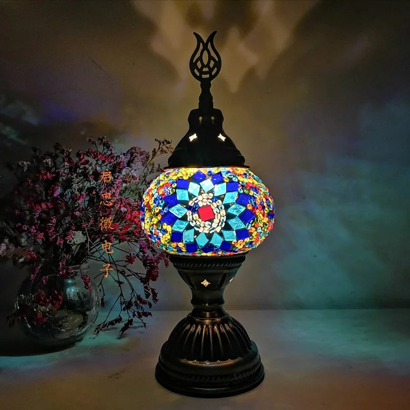 Norvo - Tyrkisk mosaikk lampe Adana