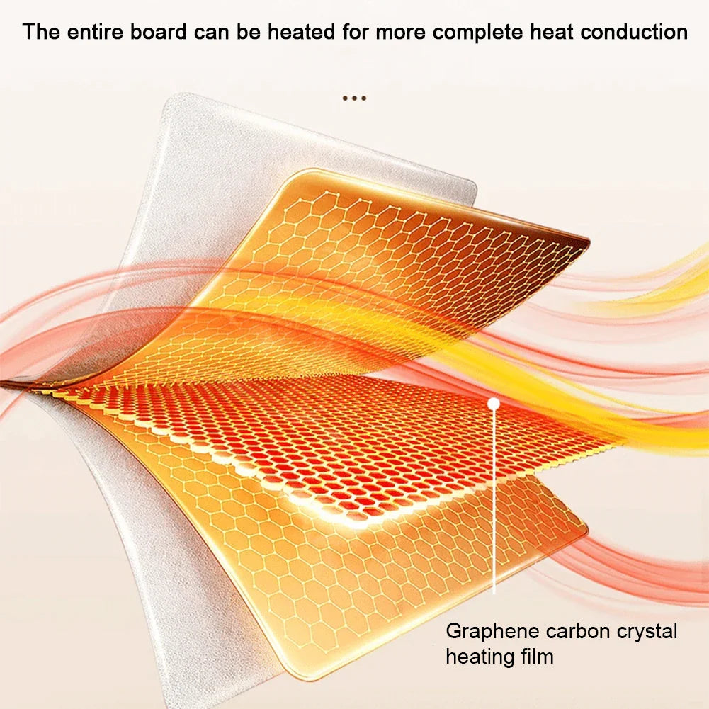 Norvo | Elektrisk Varmholdingsplate – Justerbar Temperatur Smart Silikon Varmeplate for Fester og Familiebegivenheter