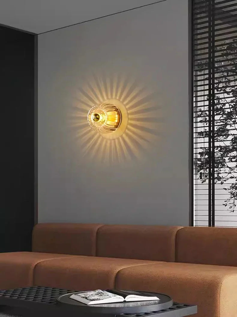 Nordisk design vegglampe