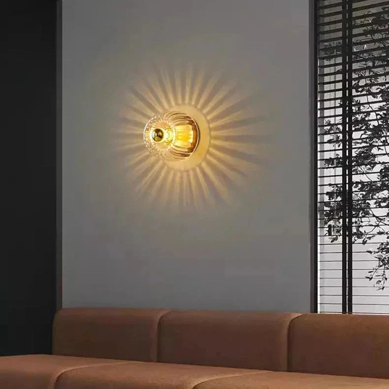 Skandinavisk Bauhaus vegglampe