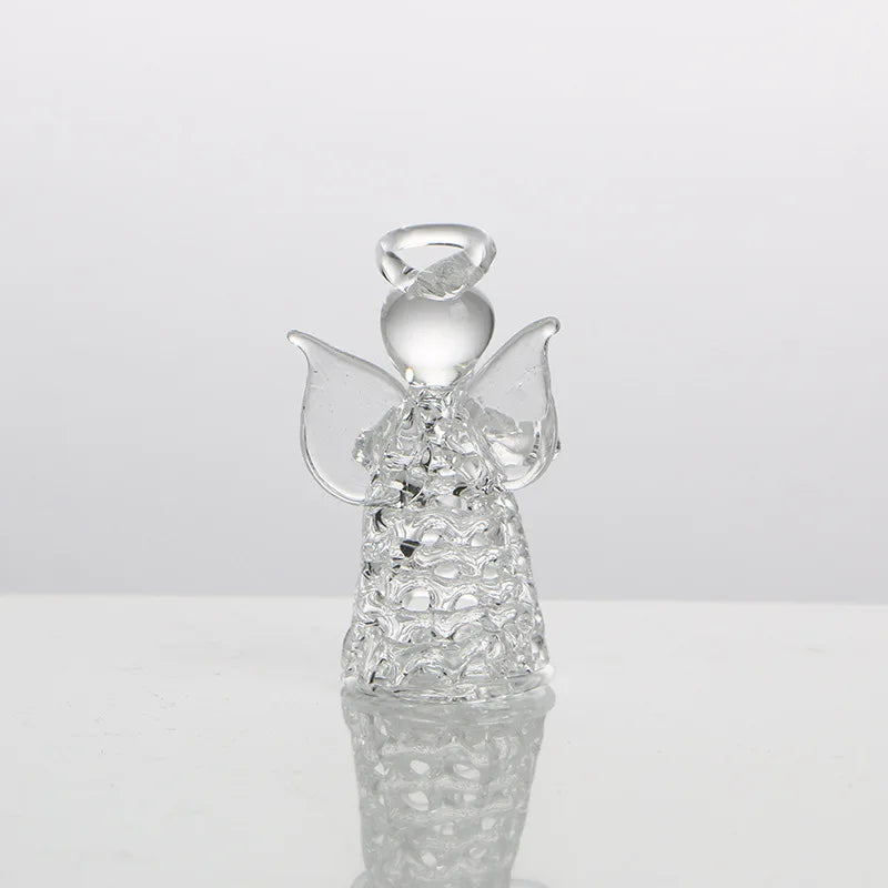 Norvo Angel Hjem Decor Husholdningsglass ornamenter Krystall Høy Transparent Kjærlig Romdekorasjon Tilbehør Engros