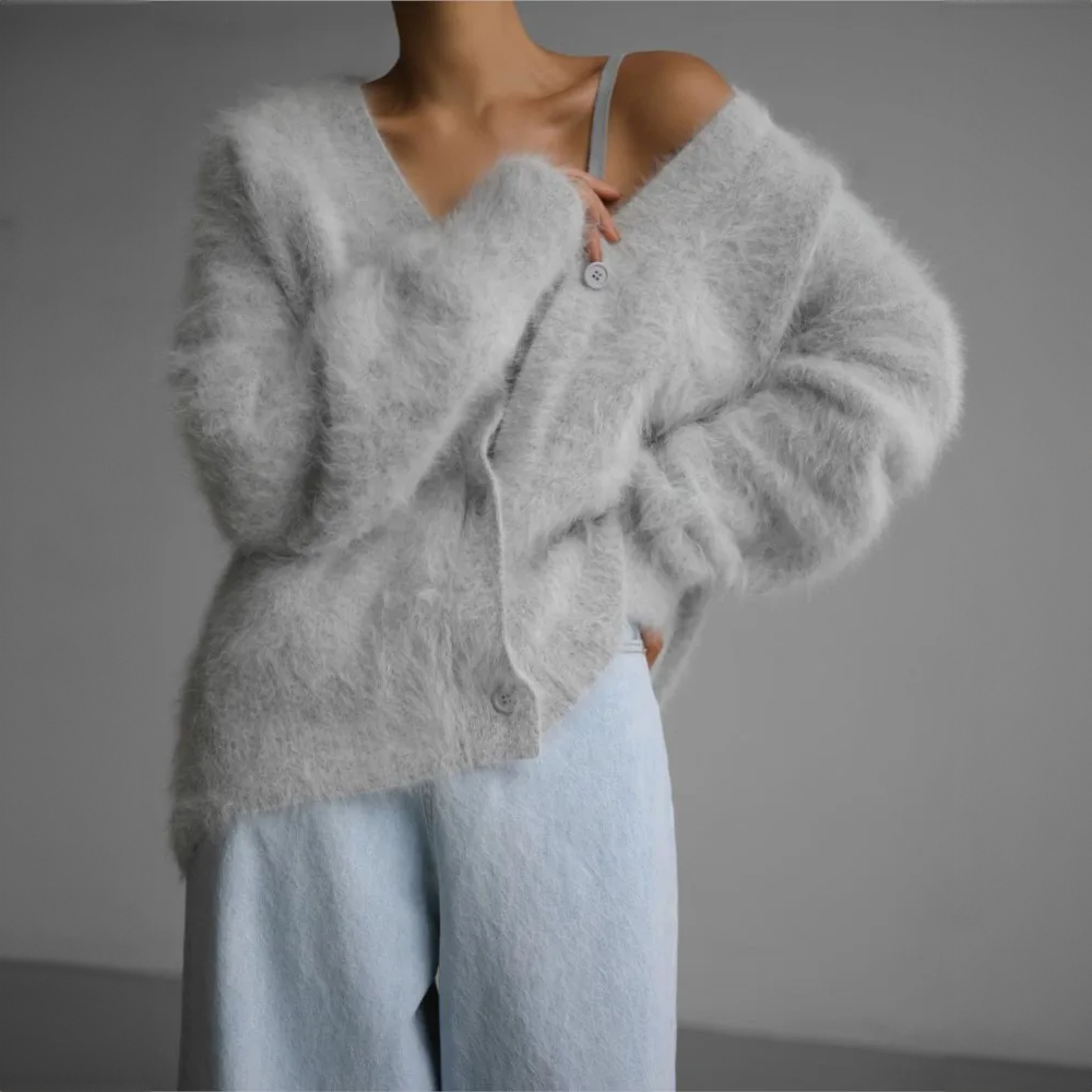 Norvo | Cashmere cardigan med oversized snitt