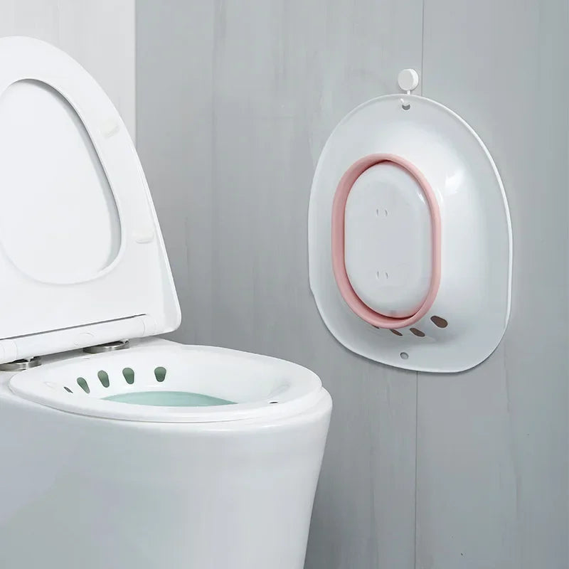 Norvo | Sammenleggbart bidet-badekar - Komfortabel sittebad for gravide kvinner, eldre mennesker, fødselspasienter og toalettmedisinskyllingstilbehør