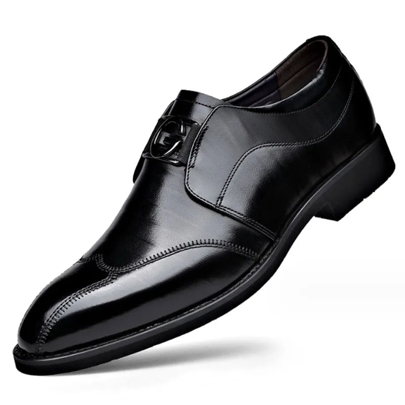 Norvo | Herres Lærersko Stilige Herresko Spiss Oxford Bryllup Lærers Herredressko Gentleman Kontorsko