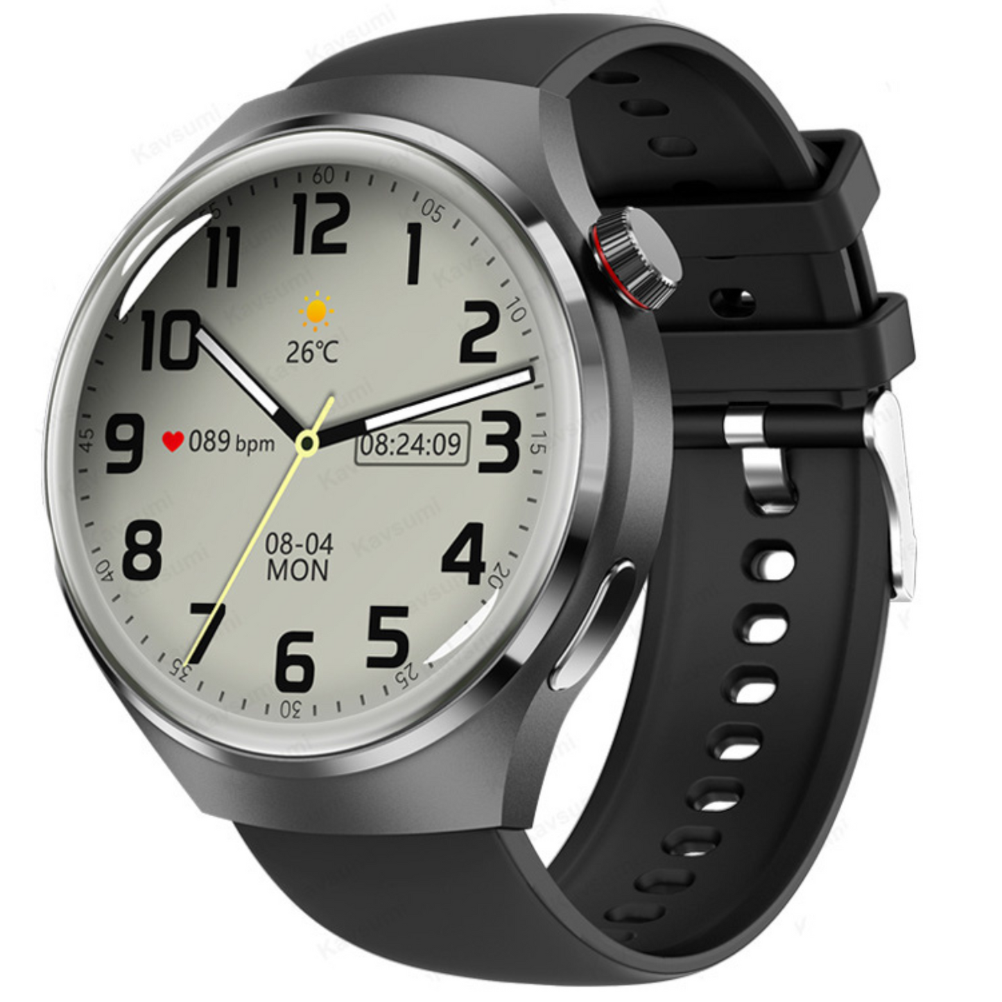 Norvo | Smartklokke: Ideell for Sport, Forretning & Livsstil Ekg, Amoled Hd, Bluetooth, Hjertefrekvens Begrenset Utgave
