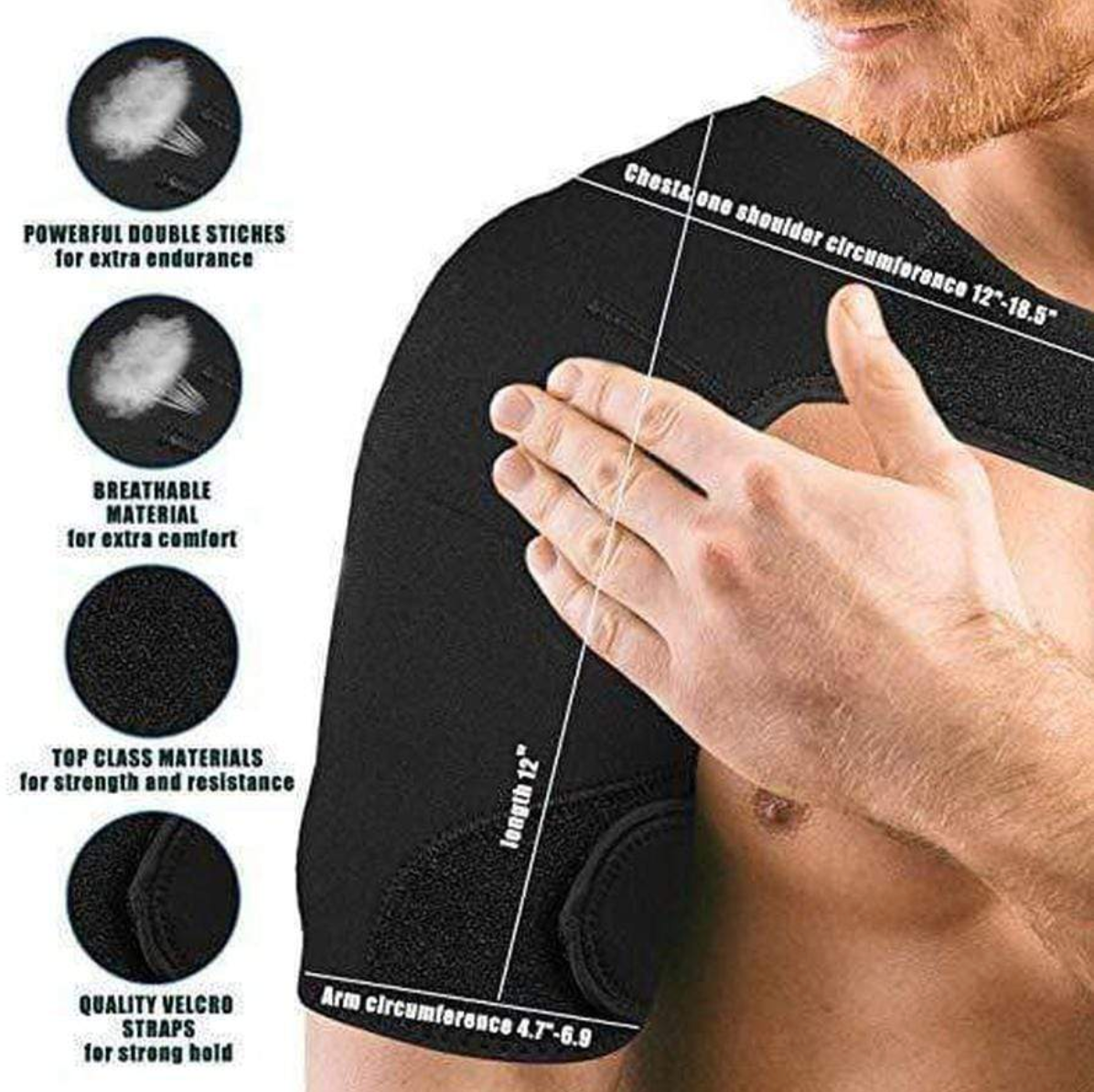 Norvo | Kvinne Skulder Støtte Kompresjonsärme Støtte Stroppene