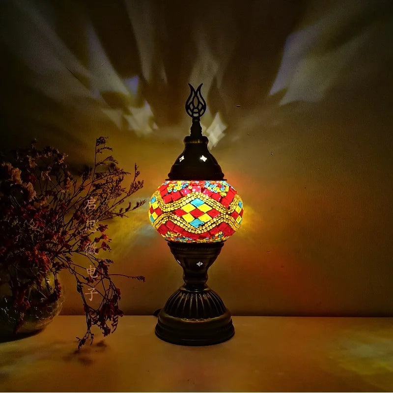 Norvo - Tyrkisk mosaikk lampe Adana