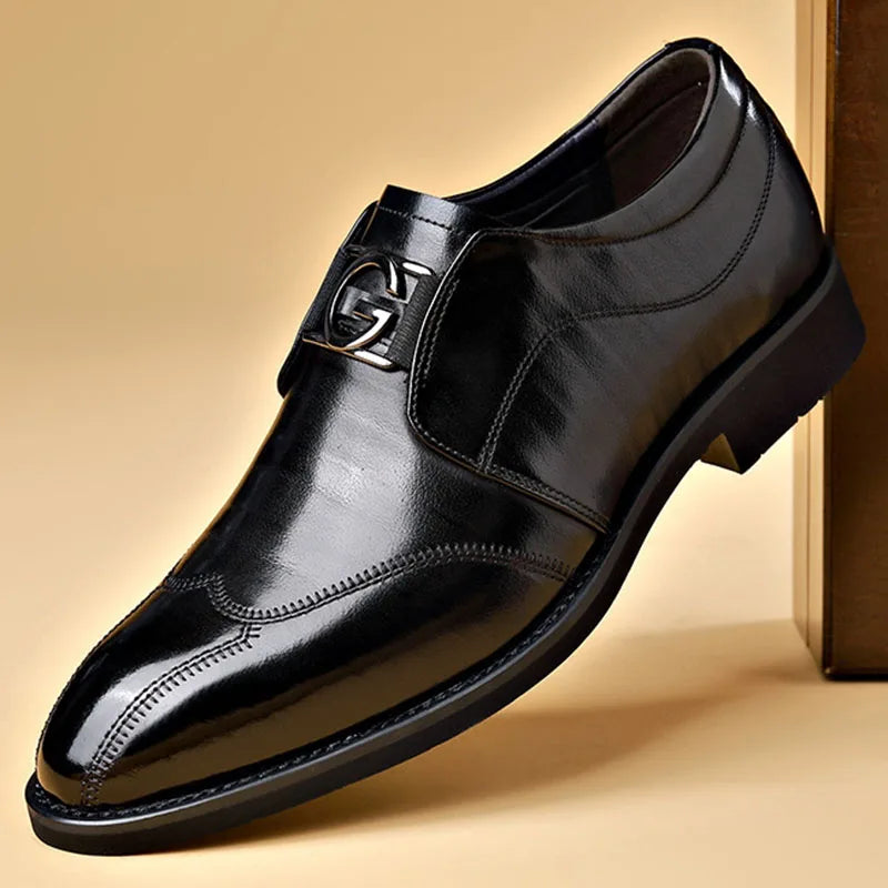 Norvo | Herres Lærersko Stilige Herresko Spiss Oxford Bryllup Lærers Herredressko Gentleman Kontorsko