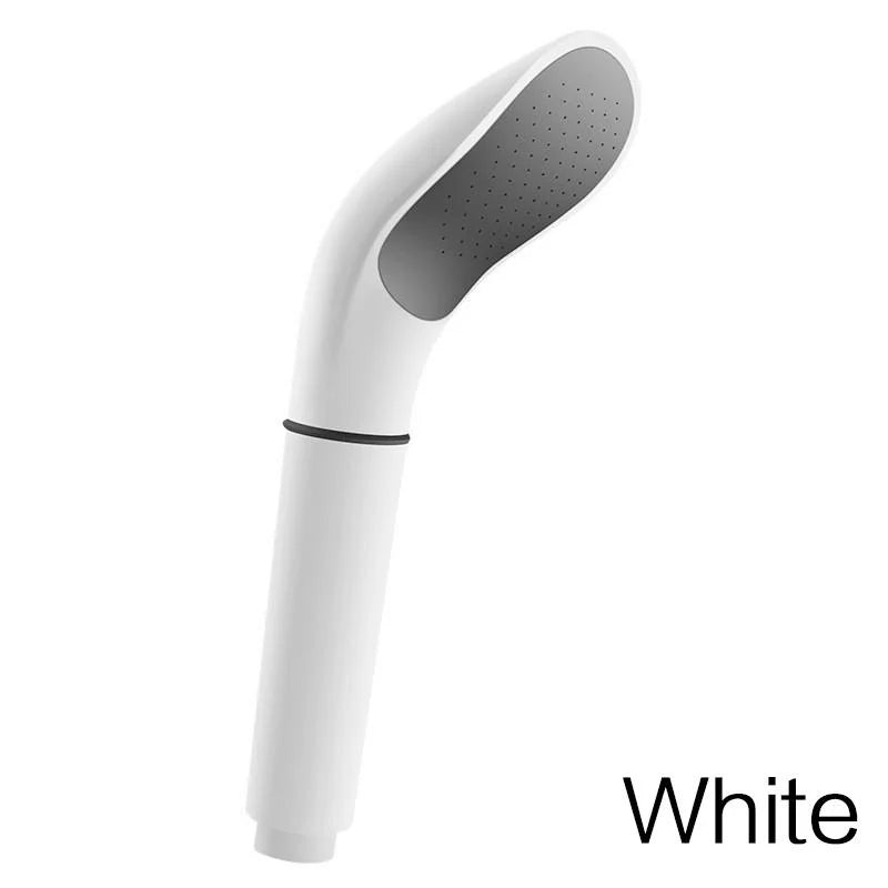 Norvo | AquaVelo Høytrykks Dusjhode med Vannbesparende Funksjon | Hvit Håndheld Dusj med Filter & Standard Tilkobling – 22×12×7.4 cm