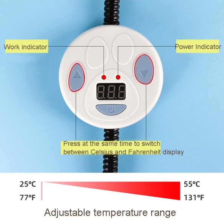 Norvo | Vanntett og ripebestandig elektrisk teppe, størrelse: 60x45cm, spesifikasjon: JP-kontakt