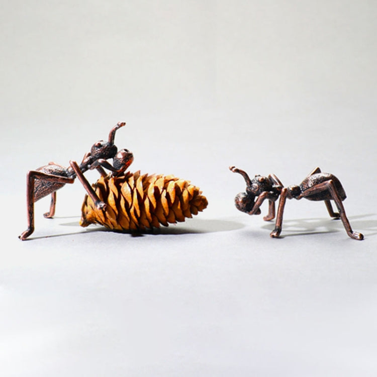 3 PCS Legering Ant Røkelse Plugg Mini Linje Røkelse Plugg Små Dekorasjonstilbehør Linje Røkelse Lite Røkelsesskål, Størrelse: 2.2x5 cm