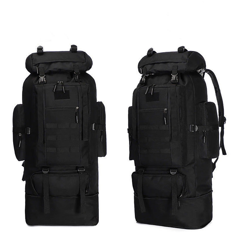Norvo | Pack Ryggsekk Bag 100L Vanntett Taktisk Militær Vandring Camping BAG